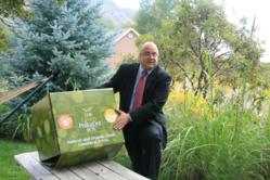 Rod A. Smith with the Green PolkaDot Box